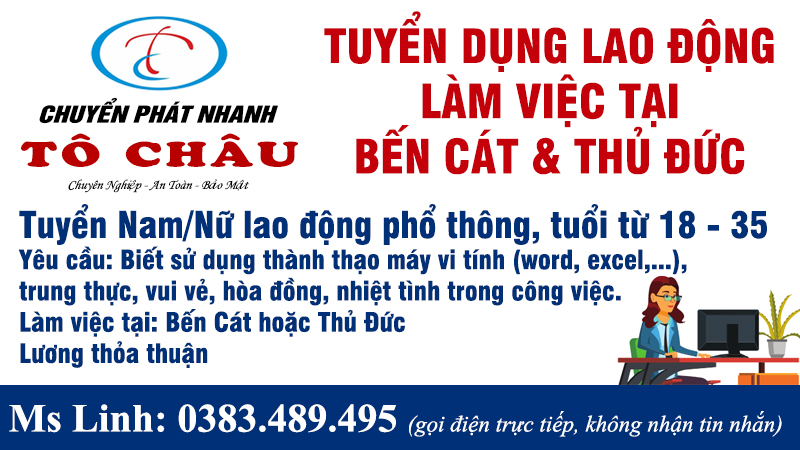 tuyen dung ben cat thu duc