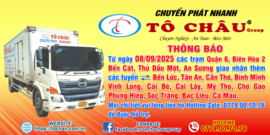 to chau thong bao mo them tuyen huong ve Ca Mau them My Tho