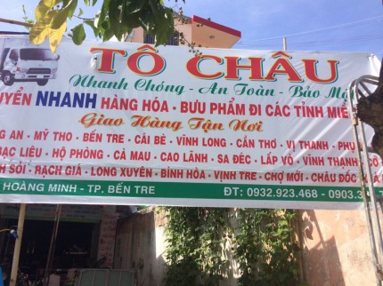 Chuyển hàng nhanh Tô Châu Bến Tre