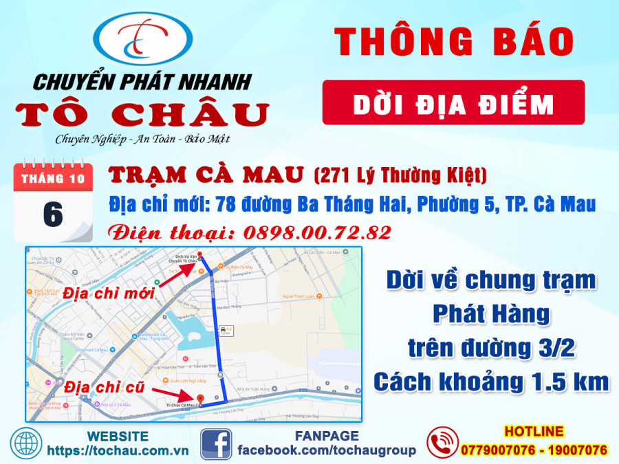 thong bao doi dia diem tram ca mau 271 ly thuong kiet