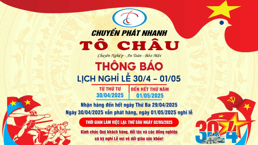 thong bao nghi le 30 4 va 1 5 2025 zalo