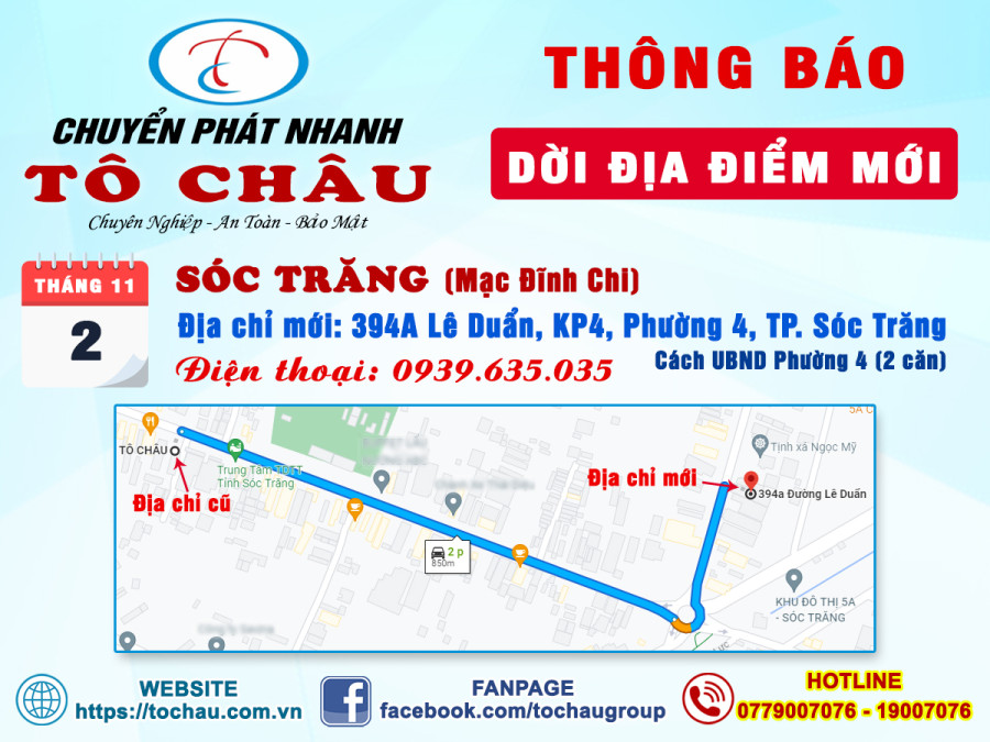 thong bao doi dia diem moi tram soc trang